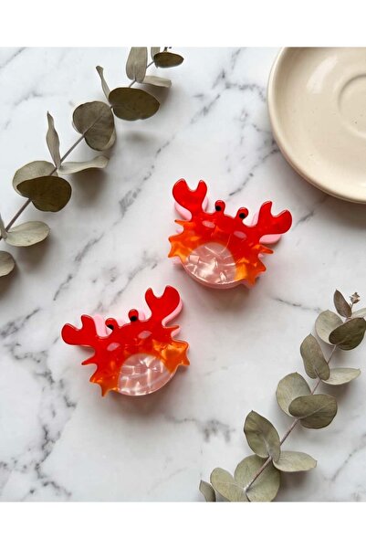Portakal Esintisi Gioco Double Minimal Cute Sea Creatures Bone Clasp Buckle