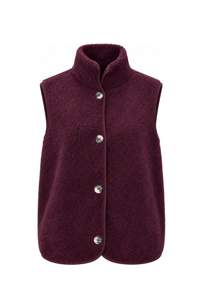 Özge Özgenç High Collar Fleece Vest