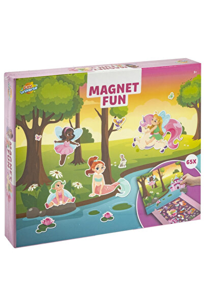 Javoli Colorful Fantasy Magnetic Set for Girls, 65 Pieces