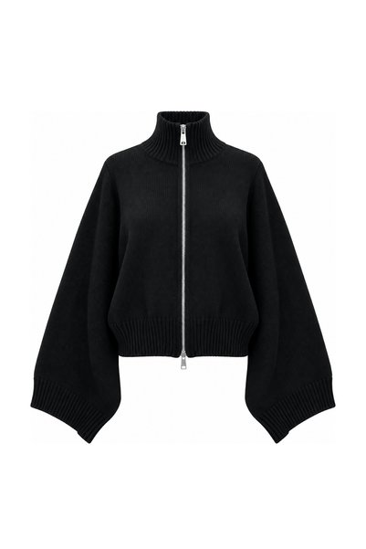 Özge Özgenç Oversize Wide Sleeve Cardigan