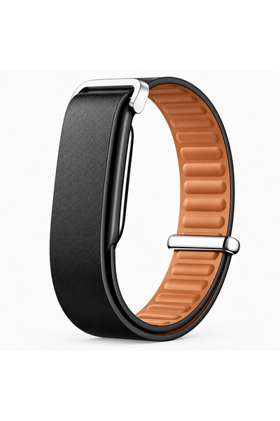 Nezih Case Google Fitbit Air ile Uyumlu Premium Gerçek Deri Metal Tokalı Kordon