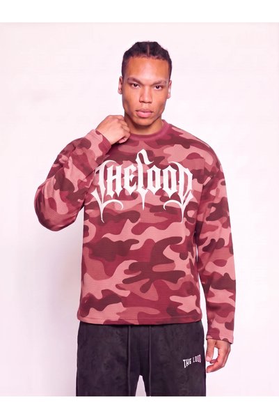 Thelood Vandal Camo Long Sleeve Sweatshirt