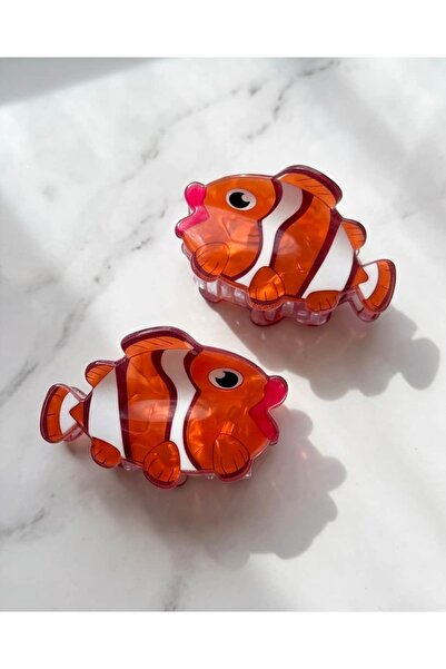 Portakal Esintisi Gioco Double Minimal Cute Sea Creatures Bone Clasp Buckle