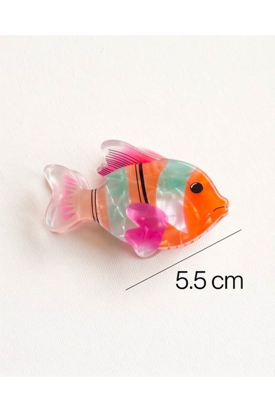 Portakal Esintisi Gioco Double Minimal Cute Sea Creatures Bone Clasp Buckle