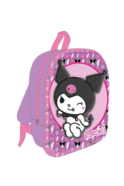 Hello Kitty Rebel Heart 3D Backpack , Bag 30 cm