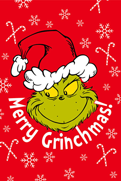 Javoli Grinchul Merry Grinchmas pătură din microflanel 100x150cm