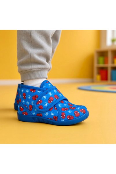 JOJO KIDS erkek çocuk yüksek bilekli panduf , ortopedik taban , kreş , anaoku...