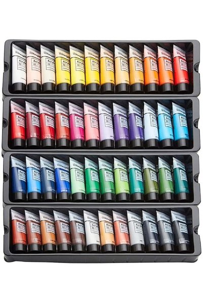 Kingart 500-48 22ml Set-Set of 48 Acrylic Paint, Unique Colors 48 Piece