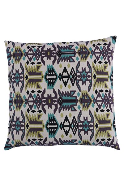 Karam Primitive Multicolored Cushion Cover CC-1103 (50 x 50 cm)