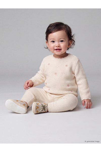 LC Waikiki Quality Pieces from Çelebi Store Printed Baby Girl Set