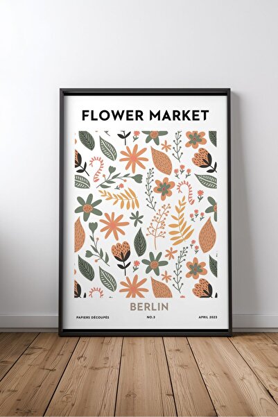 KEYFHOME Piața florilor Citat motivațional în limba engleză nr. 5 Poster de m...
