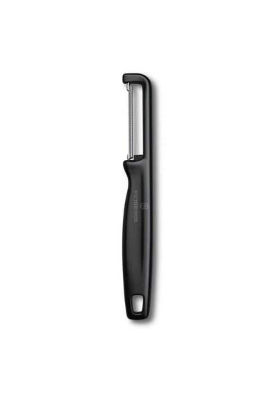 Victorinox 6.0943.3 IOTA Tırtıklı Kenar Çift Taraf Siyah Soyacak