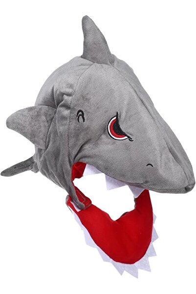 NALACAL Shark Hat Monster Headgear, Plush Costume Hat Headpiece Crazy Hats, S...