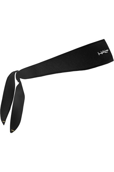 HALO Headbands Sweatband Tie, Black