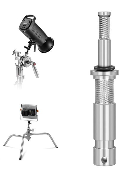 NEEWER UA027 Junior to Baby Pin Adapter, 1-1/8"/28mm Male to 5/8"/16mm Male