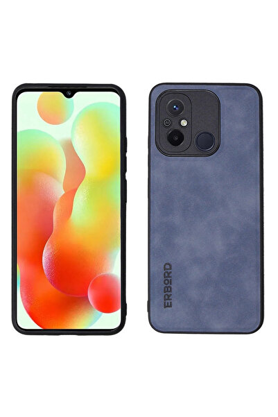 ERBORD Husă pentru Xiaomi Redmi 12C, Business, cu placă pentru suport auto, a...