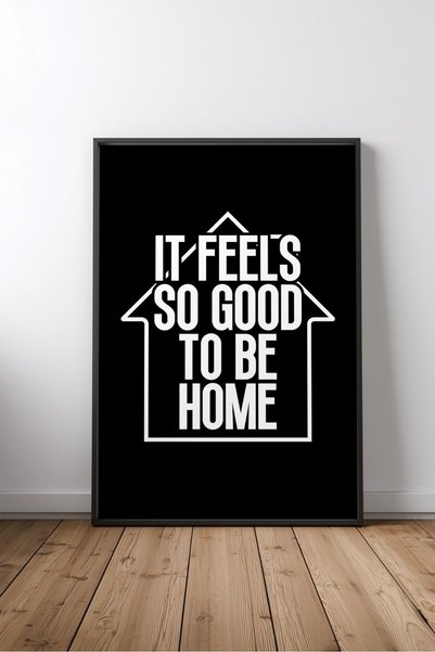 KEYFHOME Se simte atât de bine să fii acasă Ev Decor Scris de mână Nr. 5 Post...