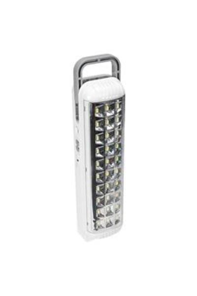 S-LINK ShakkkMarket SL-3652 Beyaz 40 SMD Ledli 4V 1000mAh Şarjlı Acil Durum Işıldağı