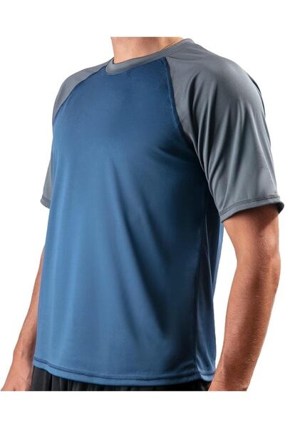 Kanu Surf Men's Short Sleeve UPF 50+ Swim Shirt (Regular & Extended Sizes)