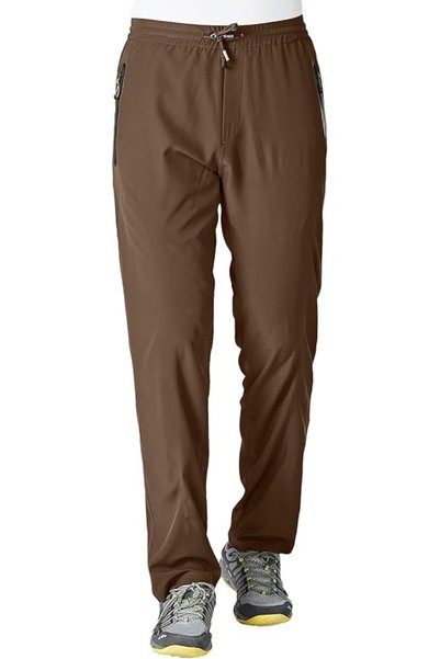GENERAL Gopune Men's Casual Pants Lightweight Hiking Running Sweatpants Quick...