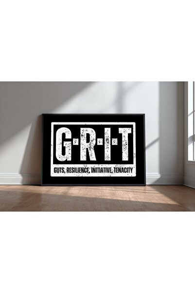 KEYFHOME Grit Guts, Reziliență, Inițiativă, Poster cu citate de motivație în ...