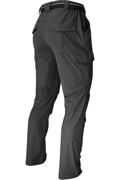 GENERAL WENRONSTA Men's Hiking Work Cargo Pants Quick-Dry Lightweight Waterpr...