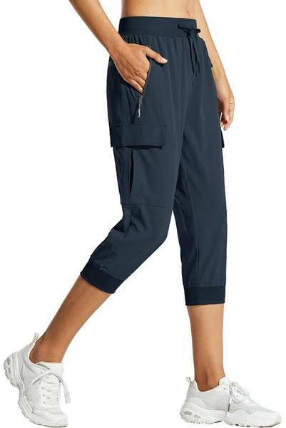 Libin Women's Cargo Joggers Lightweight Quick Dry Hiking Pants Athletic Worko...