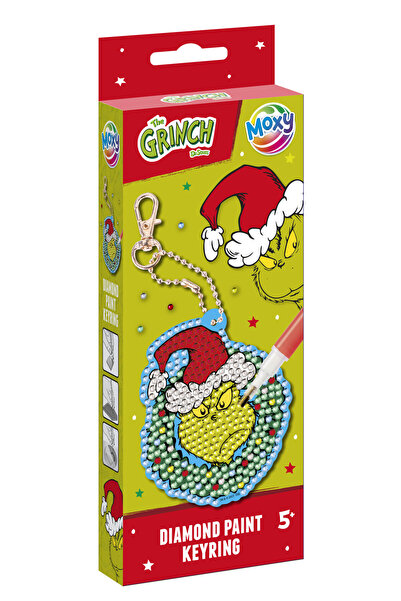 Javoli The Grinch Dr Seuss diamond Beaded keychain making set