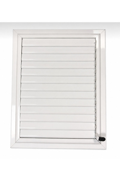 Doğuş Life 50x75 Beyaz Alüminyum Menfez Banyo Wc Panjur Havalandırma