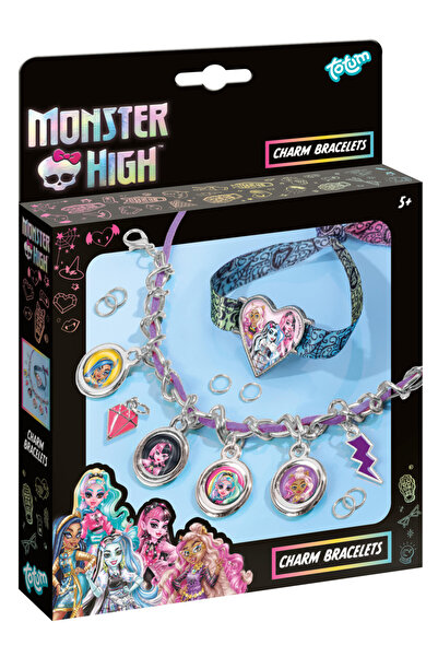 MONSTER HIGH Dark set de creat bratari cu charm