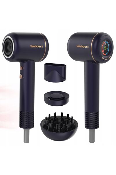 WEBBER Uscător de Păr VENTA HD1698, 1600W, BLDC, Ionizare, LED, 3 Accesorii
