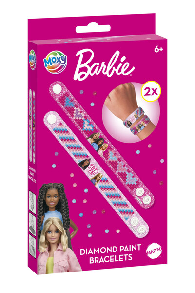 Barbie Moxy set brățări cu pietre diamantate, 2 bucăți