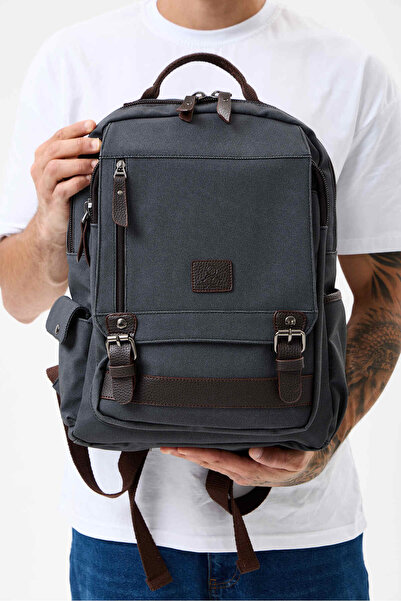 MEGA BAG Rucsac pentru laptop cu compartiment pentru PC Geantă de școală de l...