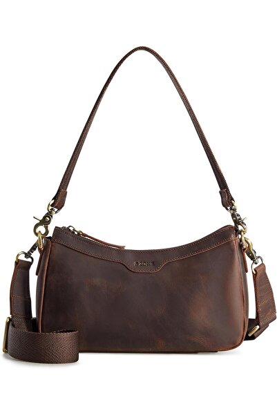 GENERAL S-ZONE Leather Shoulder Bag for Women Small Crossbody Bags Hobo Purse...