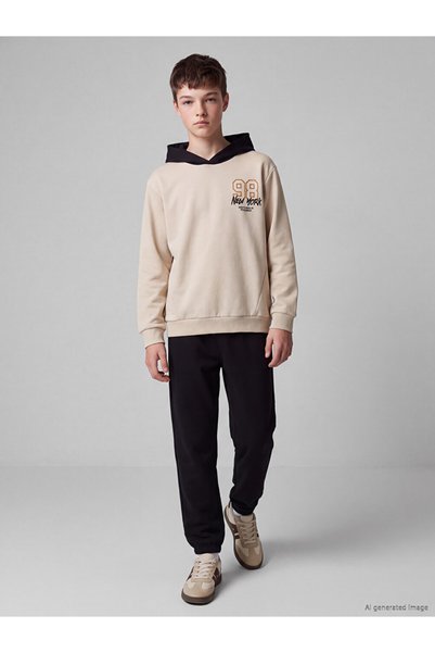 LC Waikiki Timeless Clothing & Timeless Choices New York Printed Boys' Tracks...