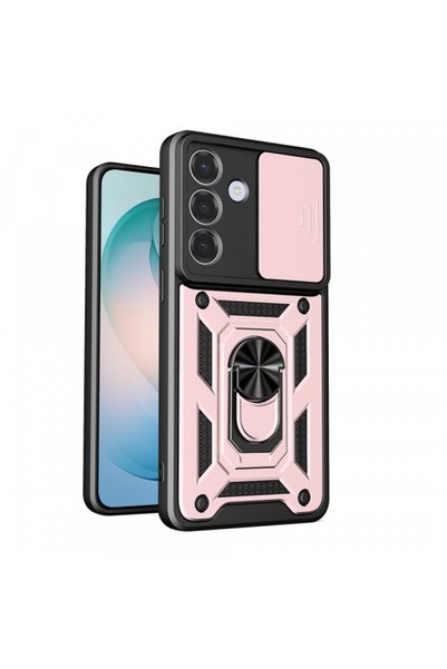 Techsuit Husă pentru Samsung Galaxy S26 Plus, Techsuit, CamShield, Roz Aurie