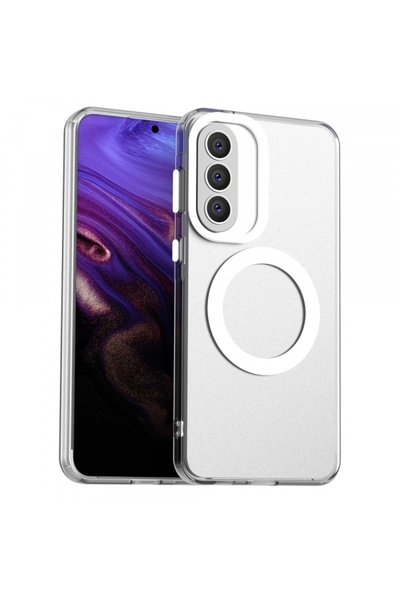 Techsuit Husa MagSafe pentru Samsung Galaxy A37 5G, Techsuit, CandyCase, Alba