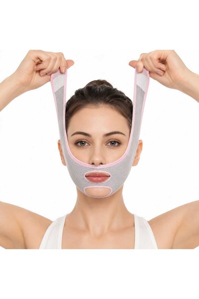 Nevara Adjustable Face and Chin Shaper with Ergonomic and Breathable Design for Defining Jawline