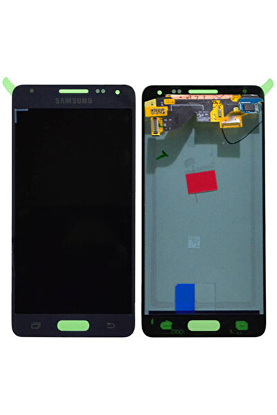 Samsung Γνήσια Οθόνη LCD και Μηχανισμός Αφής για Galaxy Alpha SM-G850F - Μαύρ...