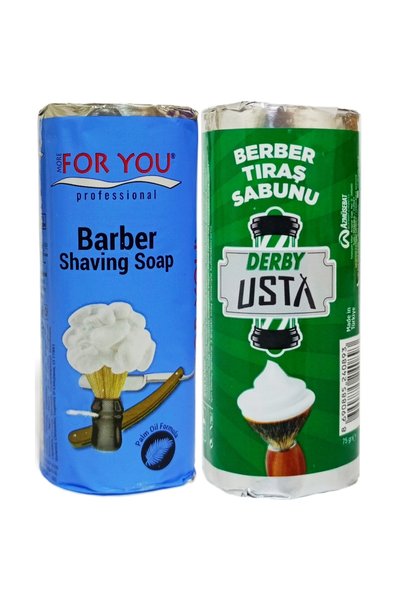 atamanstore 1 Adet More For You ve 1 Adet Derby Berber Sakal Tıraş Sabunu