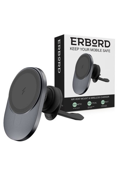 ERBORD CW01 Suport auto MagSafe pentru iPhone 17/16/15/14/13 Pro/Max