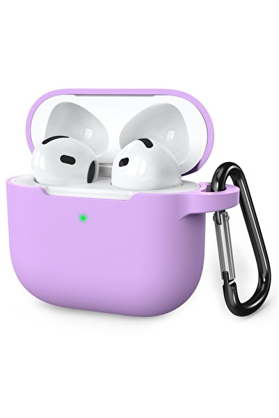 AhaStyle WE36 Θήκη Σιλικόνης TPU για AirPods 5 / 4 - Μωβ