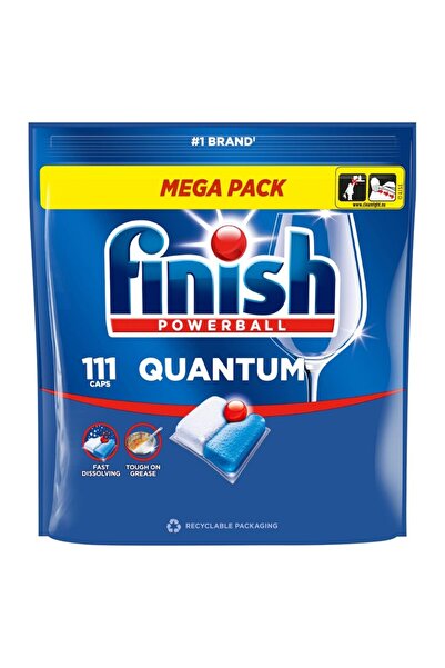 Finish Capsule pentru masina de spalat vase Quantum Fresh, 111 bucati,