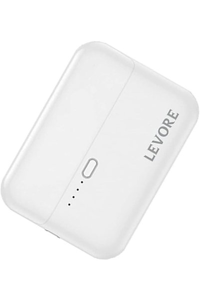 Levore باور بانك 10000 مللي أمبير، شحن سريع مع منفذ USB-A بقدرة 22.5 واط ومنف...