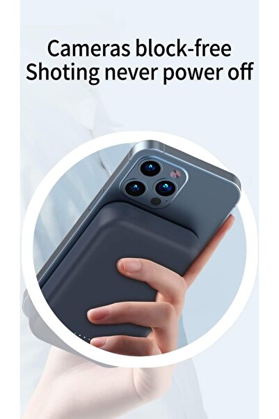 2k a4 sekreterlik EKR Magnetic Wireless Power Bank, 10000mAh 15W Qi Wireless ...
