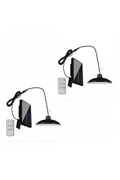 OEM Комплект от 2 броя водоустойчиви LED соларни лампи за открито