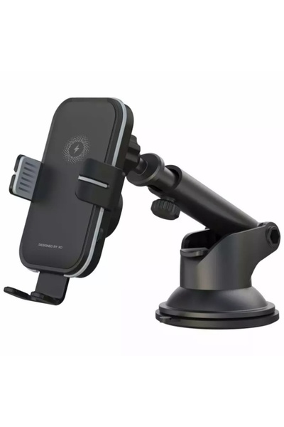 XO Design Incarcator Auto Wireless WX027, 15W, 1.67A, Negru