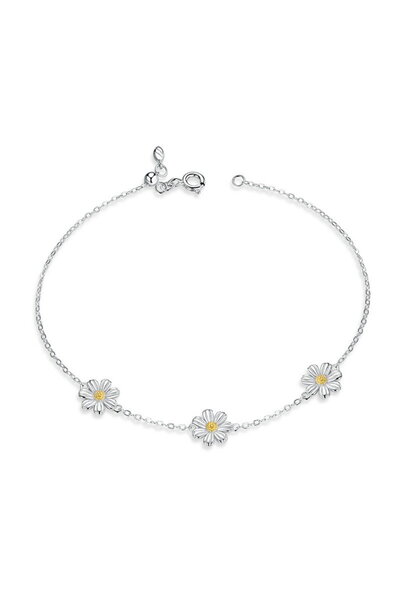 Be Special Brățară de argint cu margarete 20 cm