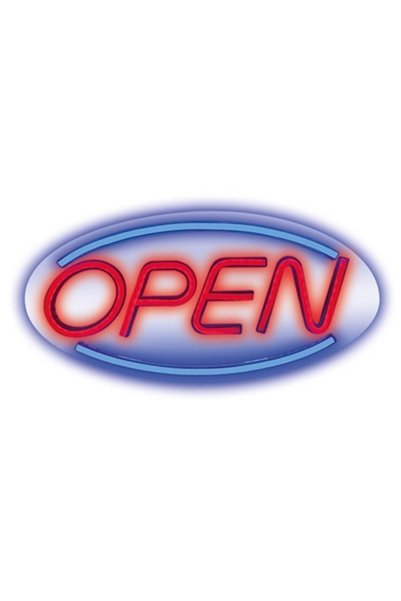 FOREVER LİGHT RECLAMA LUMINOASA NEON LED LUMINA ALBASTRA MODEL OPEN