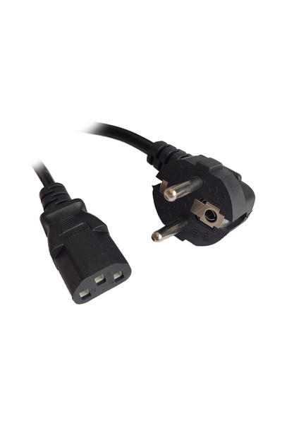 SPACE&R CABLU alimentare Spacer 5m, intrare Shucko, iesire C13, 10A, negru, "...